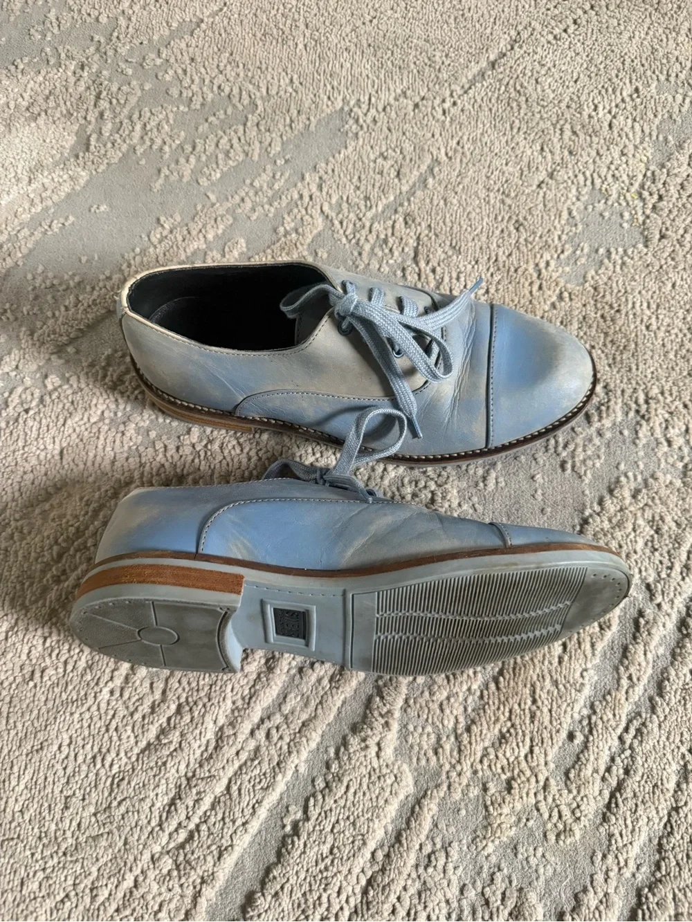 Swear London Charlotte Blue Distressed sneakers Shoes 39